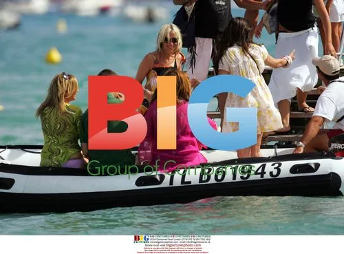 Nicole Appleton and Friends in St Tropez