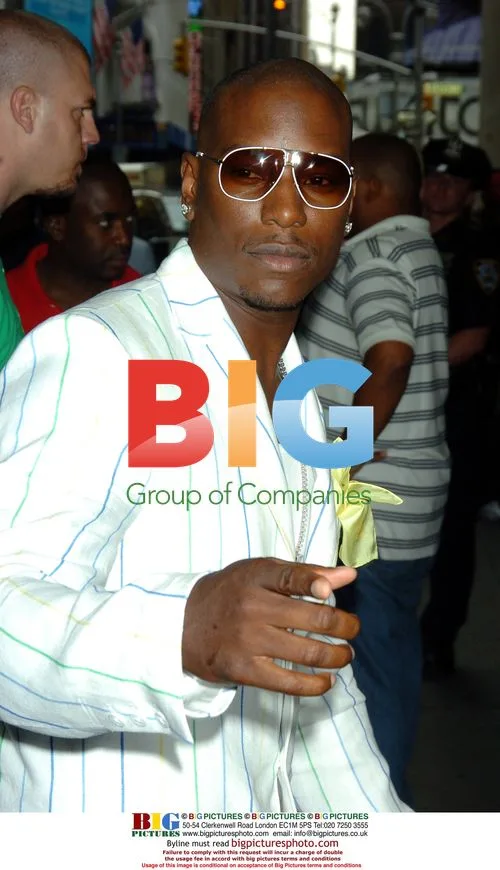 Tyrese at MTV's 'TRL' in Times Square