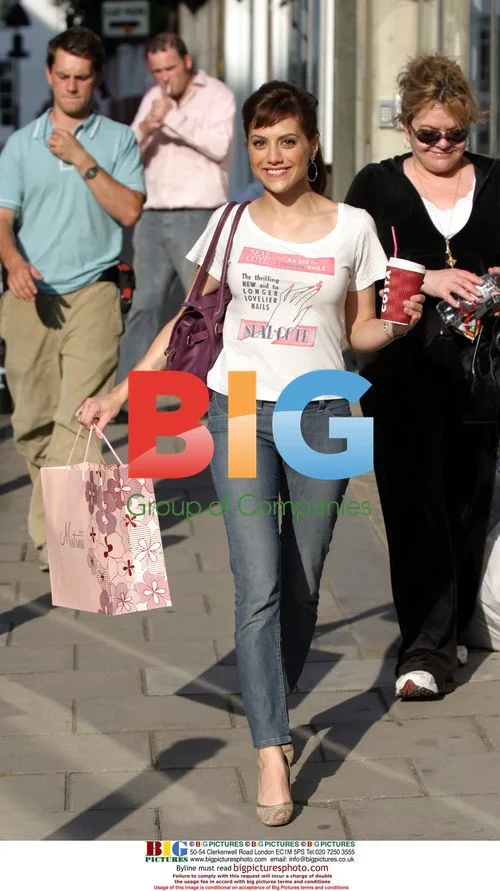 Brittany Murphy on set of 'Love And Other Disasters'