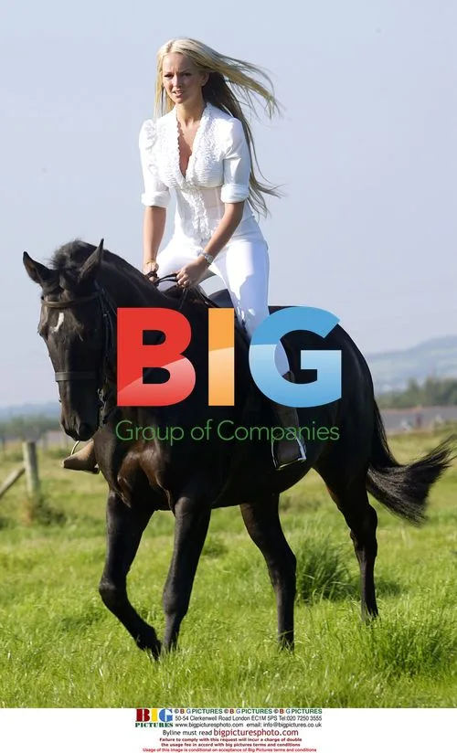 Jennifer Ellison at Sister's Stables