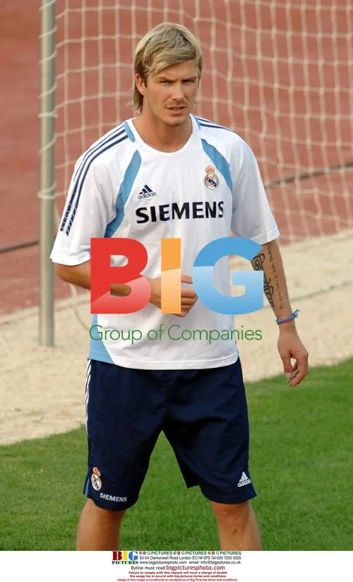 Real Madrid Team Training in Spain
