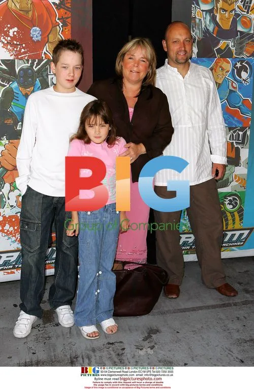 Linda Robson and Family at A.T.O.M. Premiere