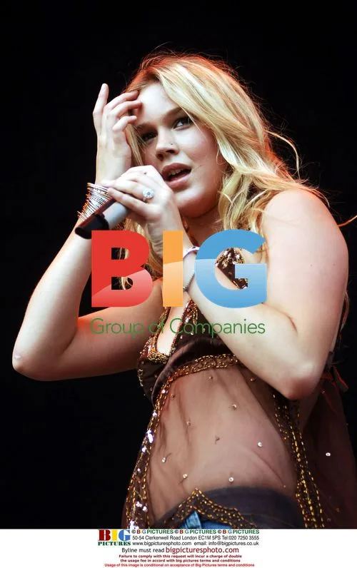 Singer Joss Stone at V Festival
