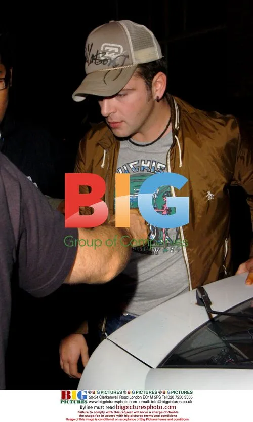 Mark Feehily leaving Astoria nightclub