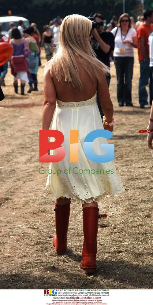 Tara Reid at V Festival