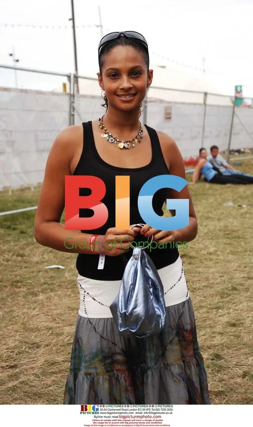 Alesha of Mis-Teeq at V Festival