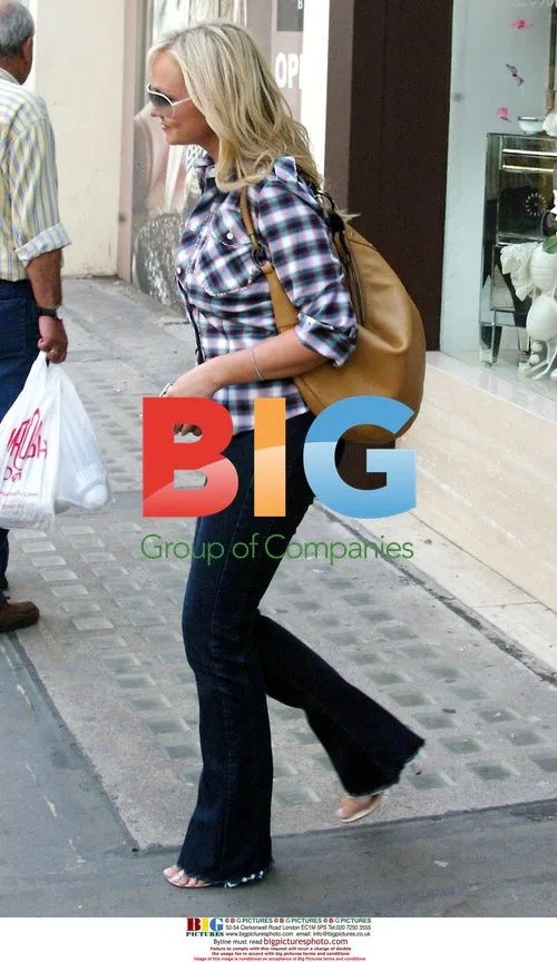Emma Button Shopping in London