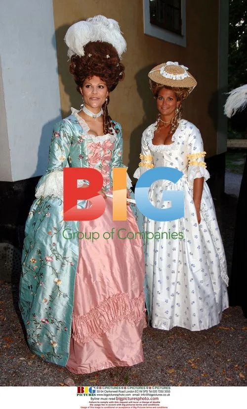 Princess Victoria and Madelein at birthday party