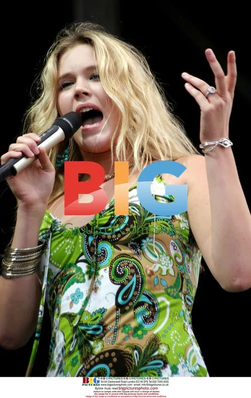 Singer Joss Stone at V Festival