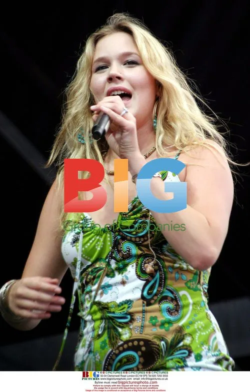 Singer Joss Stone at V Festival