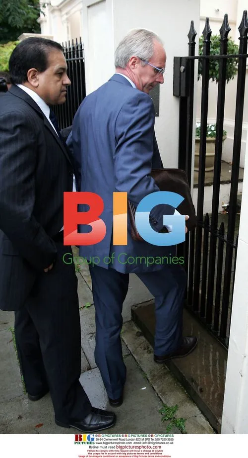 Sven Goran Eriksson Spotted in London