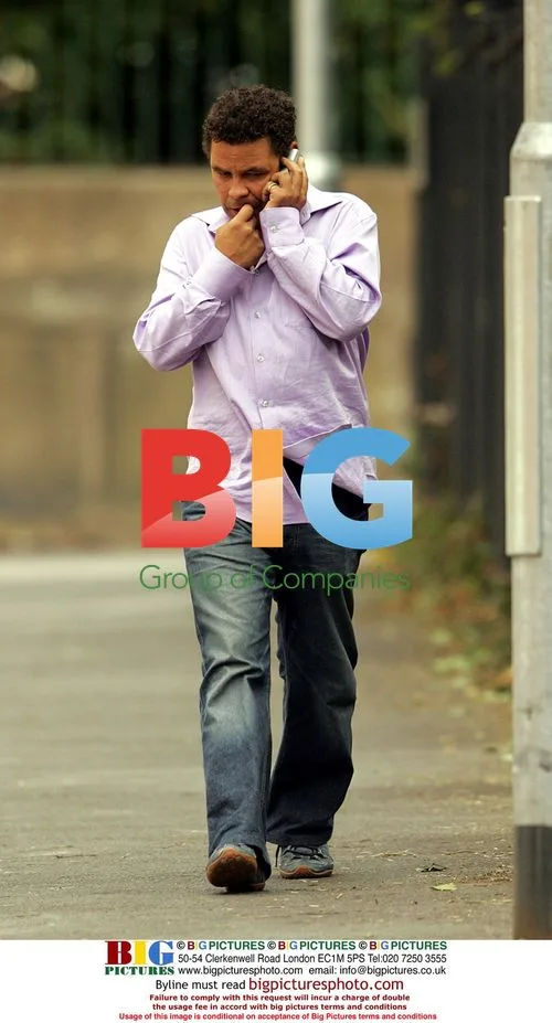 Craig Charles Walks to Coronation Street Studios