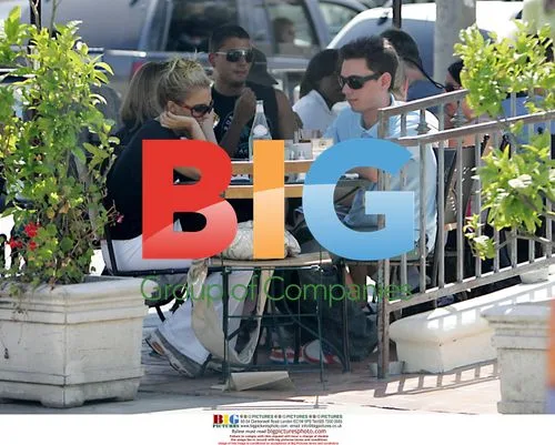 Nicole Ritchie and DJ AM Lunch in West Hollywood