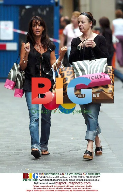 Sheree Murphy Shopping in Liverpool