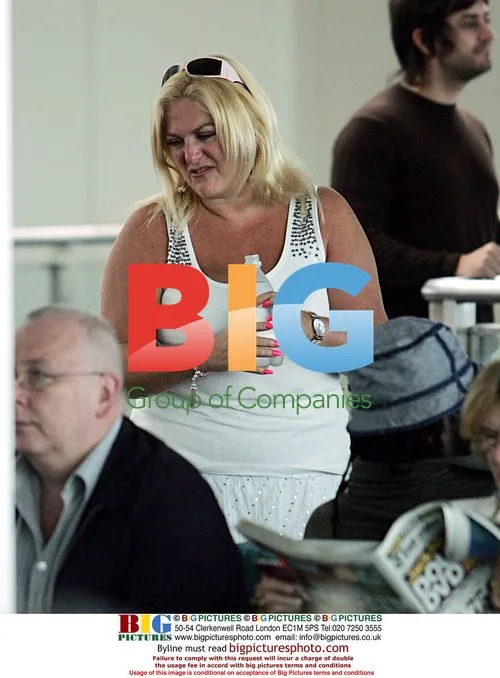 Vanessa Feltz and Dennis Duhaney Boarding Plane