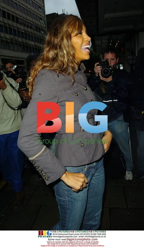 Singer Javine at MOBO Awards 2005 Launch