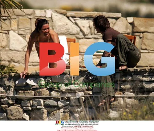 Rebecca Loos on Mediterranean holiday