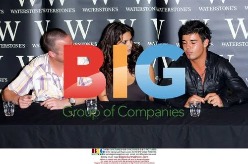 Big Brother 2005 Housemates at Book Launch