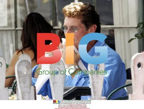 David Hasselhoff Enjoys Lunch