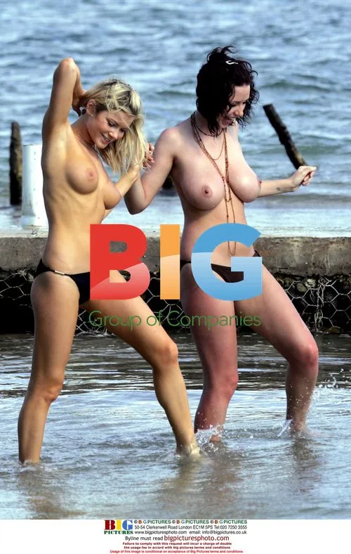 Sophie Howard & Charlotte on Holiday in St Lucia