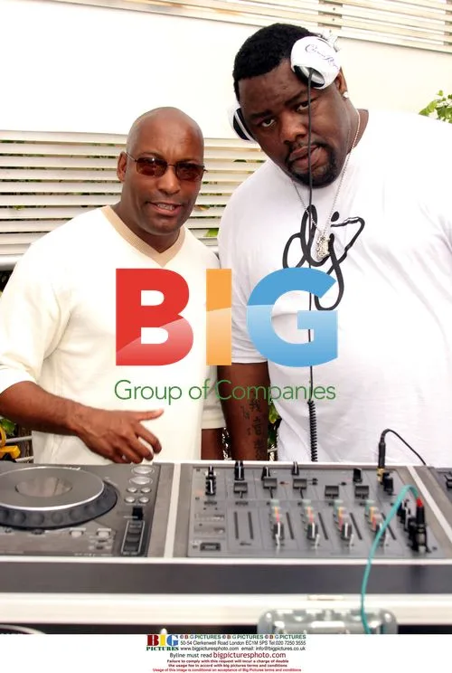 Biz Markie and John Singleton at Crown Royal Pool Party