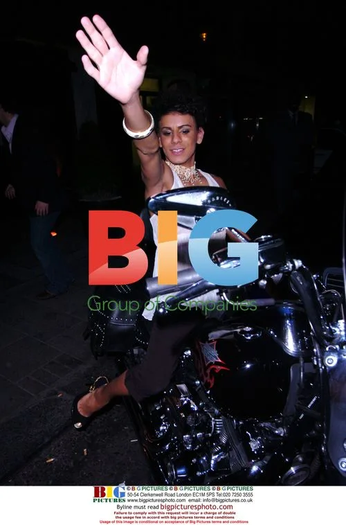 Big Brother's Kemal at Jade Goody's salon launch