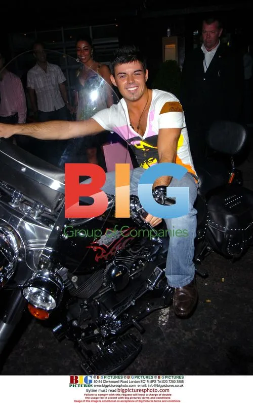 Big Brother 6 winner Anthony Hutton at Jade Goody's beauty salon launch