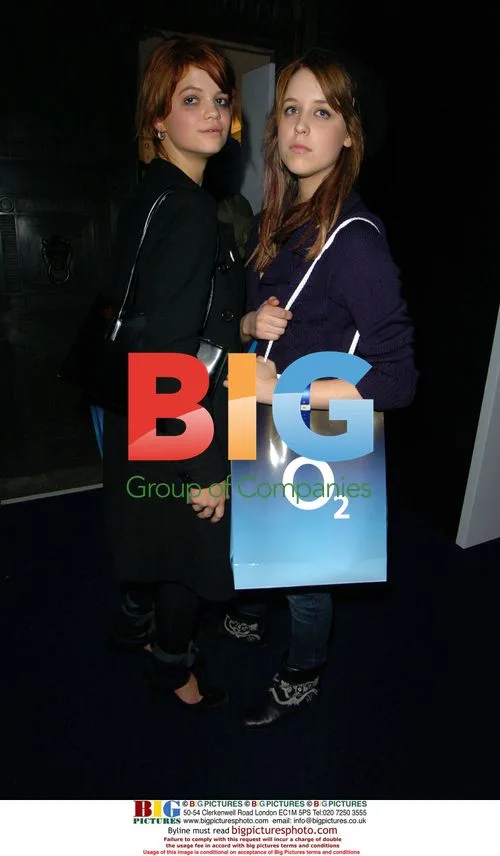 Bob Geldof's daughters at O2 launch