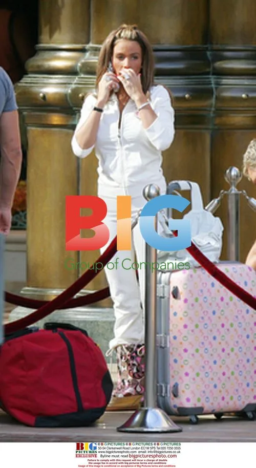 Jordan and Peter Andre Leave Las Vegas Hotel