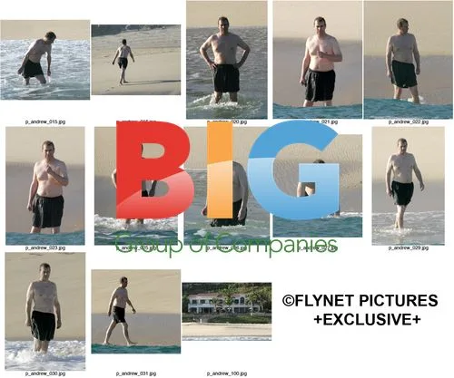 Prince Andrew Golfs in Cabo, Mexico