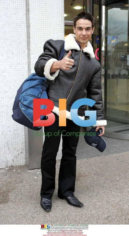 Chico from X Factor at GMTV Studios
