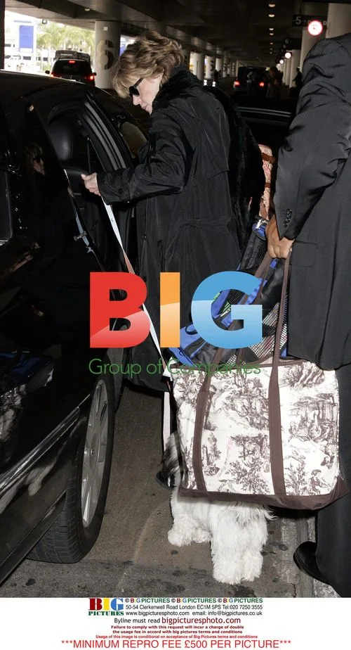 Jane Fonda Wheeled Into LAX