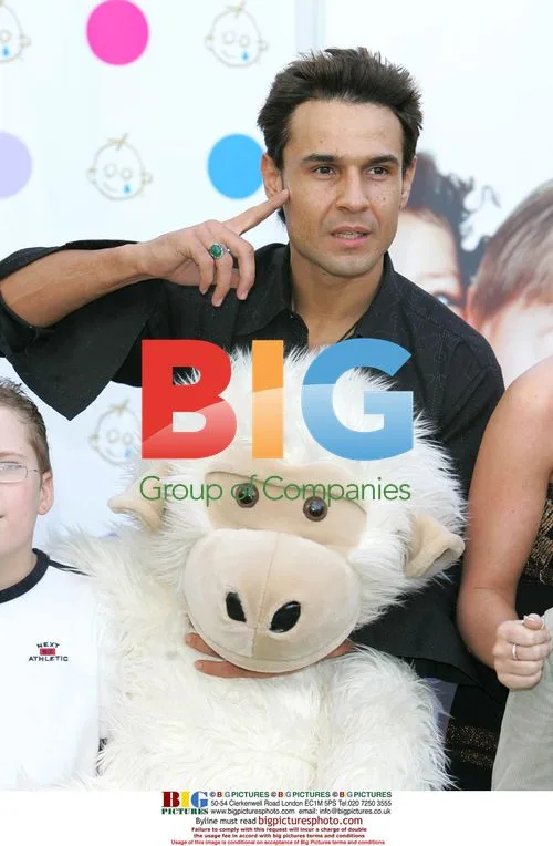 X-Factor's Chico at children's Christmas party