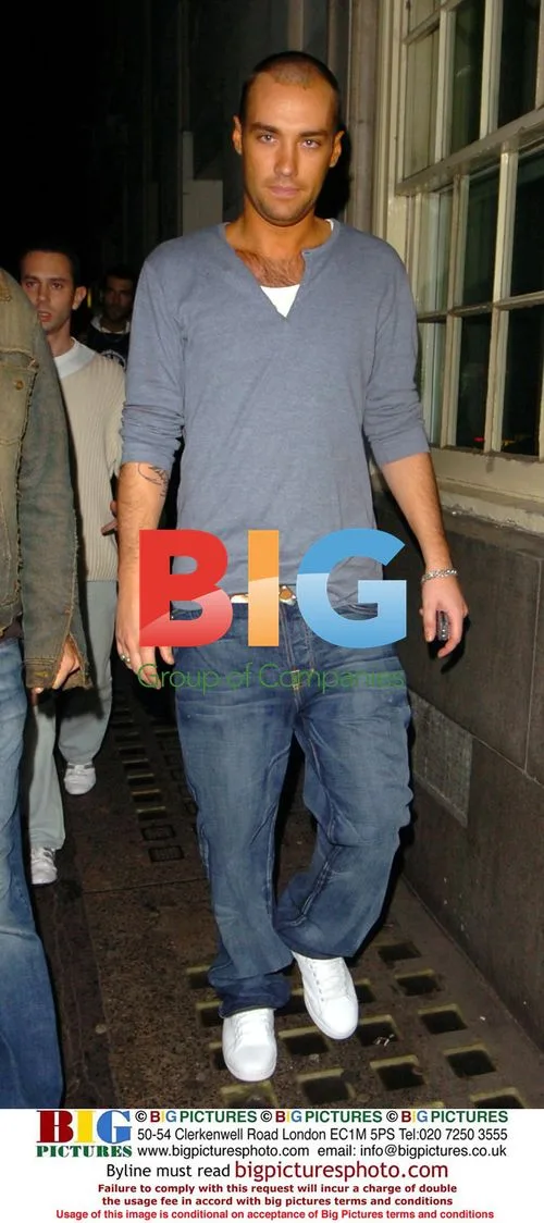 Calum Best Leaving London Nightclub
