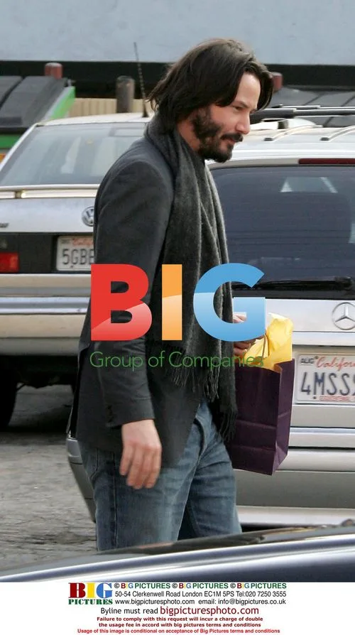 Keanu Reeves Shopping in West LA