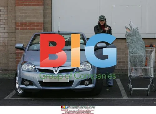 Andy Scott Lee and Michelle Heaton buy Christmas tree