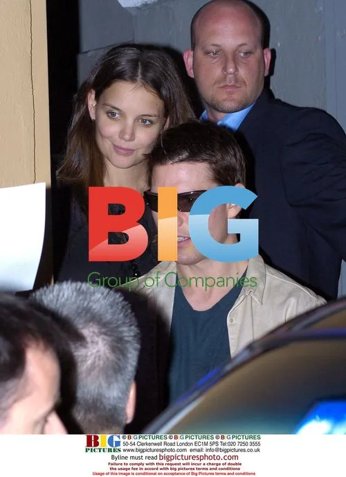 Tom Cruise and Katie Holmes at Will Smith's party