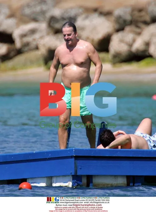 Trevor Eve Enjoys Caribbean Vacation