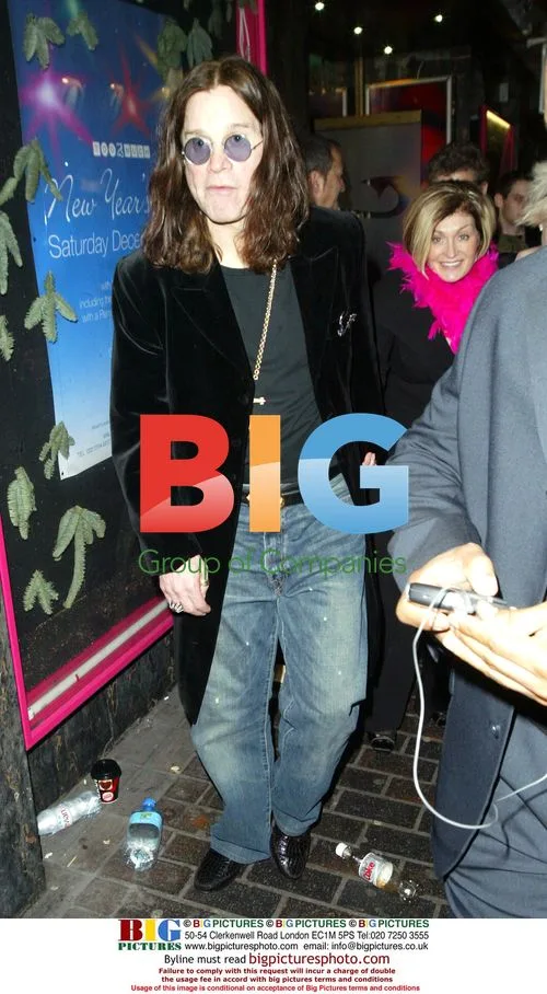 Osbourne Family at Elton John Pre-Wedding Party