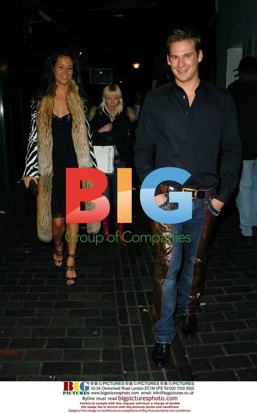 Lee Ryan at Elton John's Pre-Wedding Party