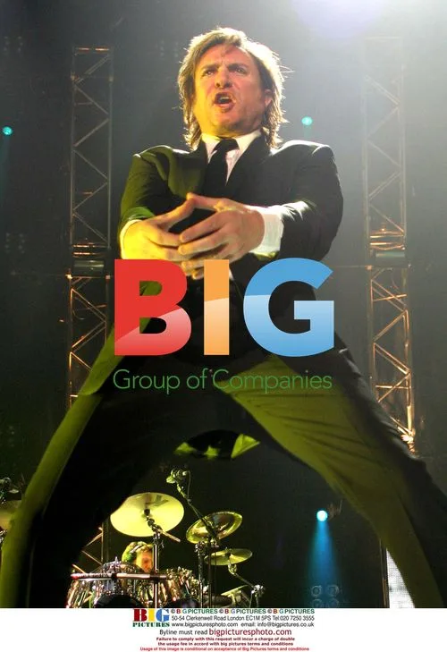Simon le Bon of Duran Duran on stage