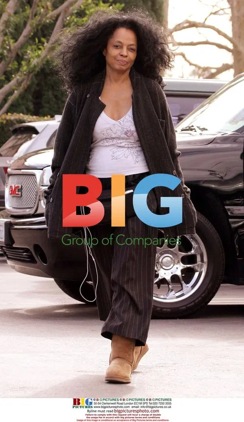 Diana Ross Shopping in West Hollywood