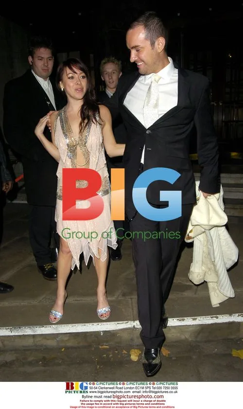 Singer Lisa Scott Lee Leaving London Hotel