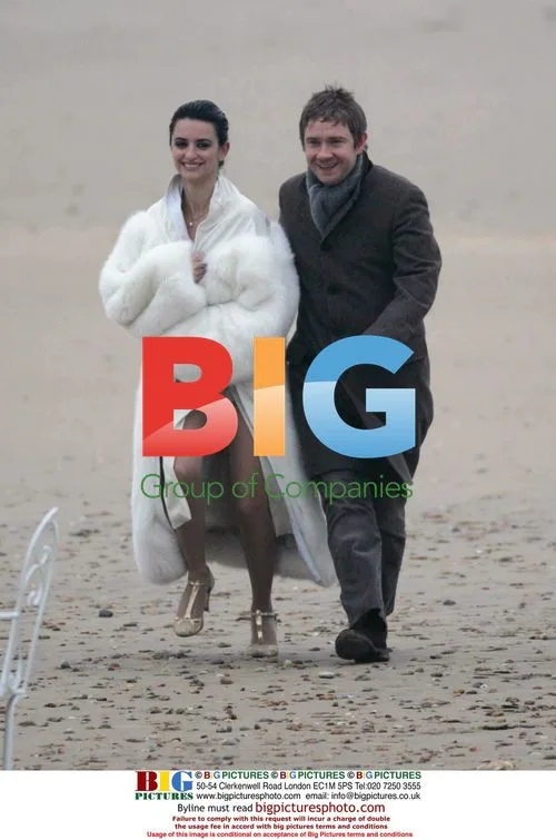 Penelope Cruz films 'The Good Night'