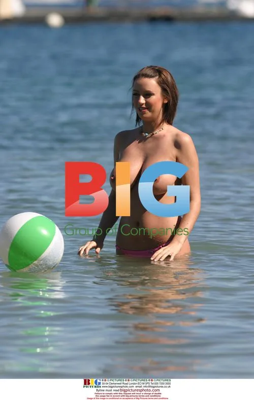 Glamour Models Lucy Pinder and Sophie Howard on Caribbean Vacation