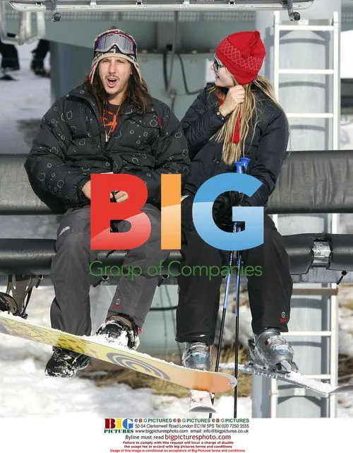 Mischa Barton and Cisco Adler on Ski Lift