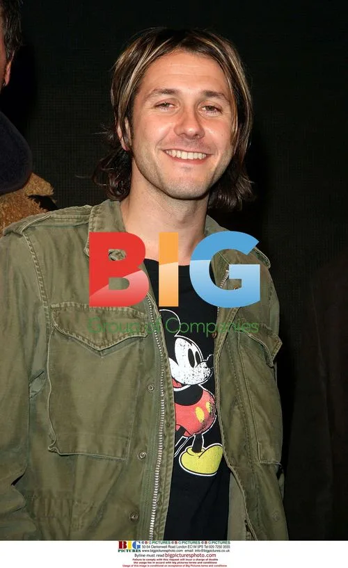 Singer Grant Nicholas of Feeder at HMV, London