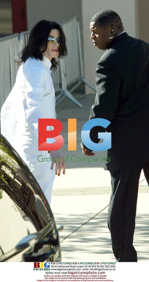 Michael Jackson Arrives for Molestation Trial