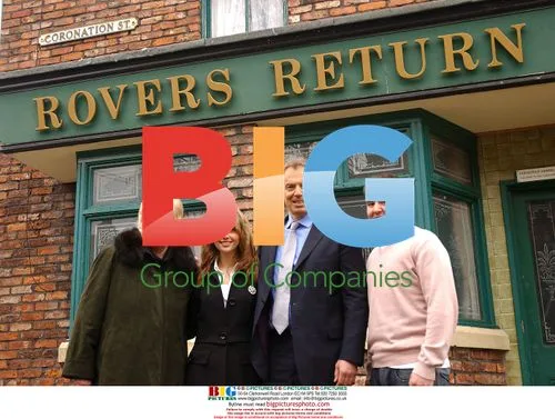 PM Tony Blair Visits Coronation Street