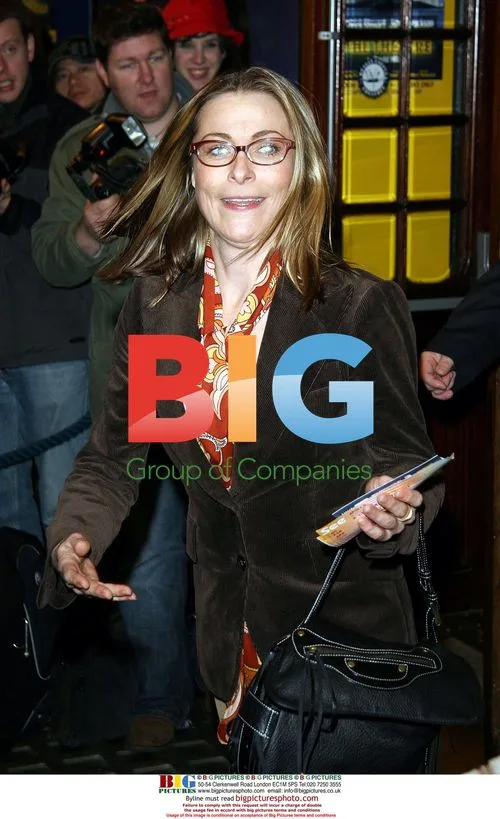 Amanda Donohue at A Life in the Theatre opening